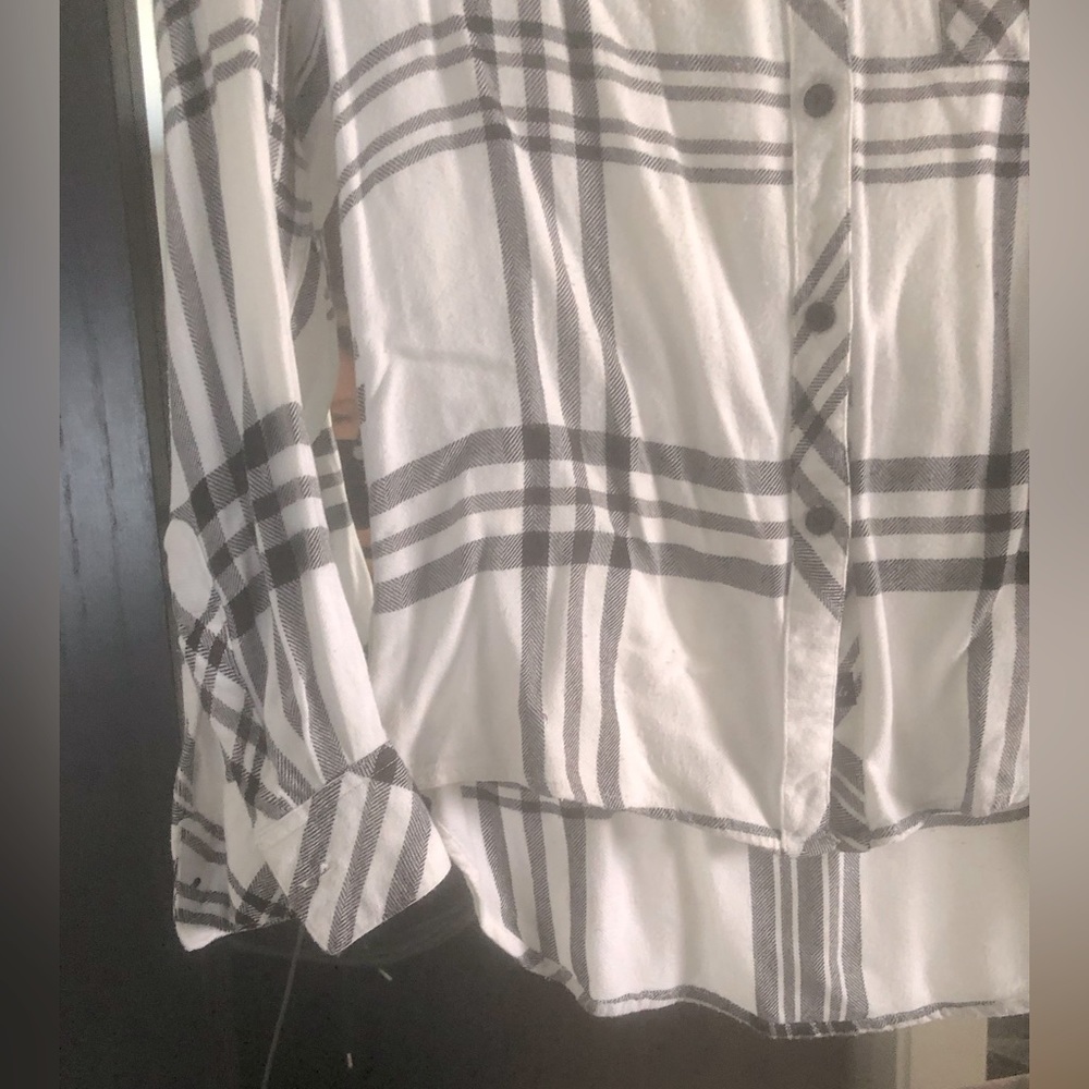 Rails Button Up Long Sleeve Flannel - image 4